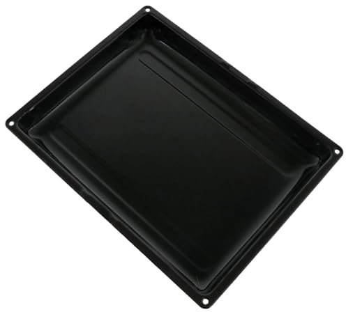 SPARES2GO Small Baking Roasting Tray Grill Pan for AEG, fits Baumatic, fits Zanussi Oven Cooker (355mm x 280mm)