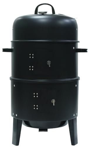 Barbacoa Carbon de Interior 3 en 1, Barbacoa Obra, Barbacoa Portatil, para Acampar y Cocinar en el Jardín