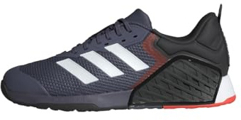 adidas Unisex Dropset 3 Trainingsschuh Preloved Violet/Cloud White/Easy Coral 48
