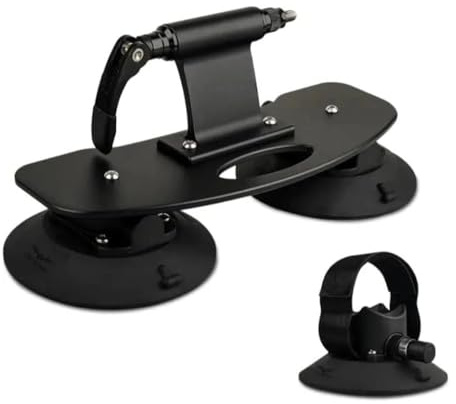 ATATKRT Portabici for tetto auto, portabici in lega di alluminio a sgancio rapido con ventose for vari veicoli, adatto for mountain bike e bici da strada