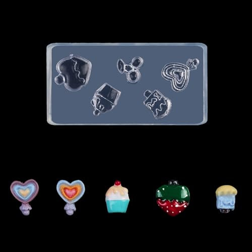 Silikon-Stempelschablone, Nagelkunst, Silikonform für präzise 3D-Nägel, Verzierungen, Rosen- und Schmetterlings-Maniküre