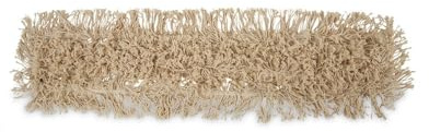 Industrial Dust Mop Head, Hygrade Cotton, 36w x 5d, White