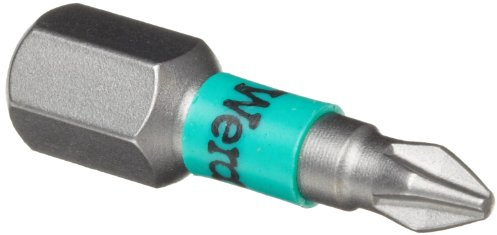 WERA-WERK HERMANN WERNER GMBH & CO.KG 56420 Bit PH Gr.1 L.25mm BiTor 851/1BTZ zähhart WERA Antrieb C6,3