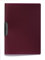 Durable Klemm-Mappe Duraswing, bis 30 Blatt A4, aubergine, 5er Packung, 229531