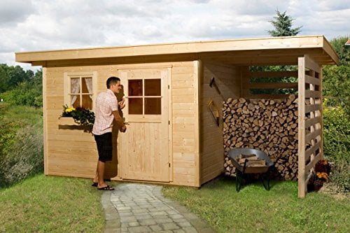 Weka Gartenhaus 170 Größe 4 mit Schleppdach