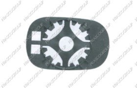 PRASCO Spiegelglas, Außenspiegel FD3407513 rechts, konvex | Kompatibel mit: FORD FIESTA V, FUSION