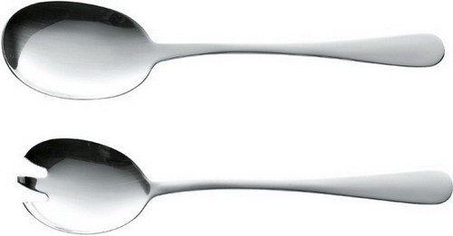 Esmeyer 2-tlg. Salatbesteck Ergänzung Besteck Set 'SYLVIA' 18/0 Edelstahl poliert 156-023