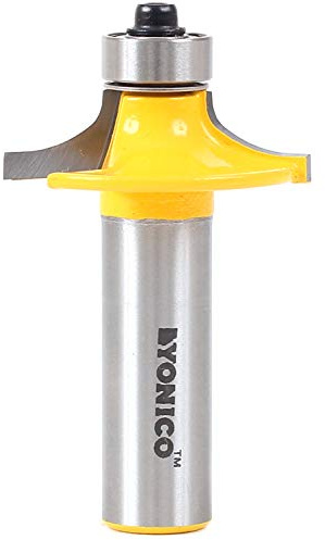 Yonico 13139 1-3/8-Inch Diameter Thumbnail Table Edge Thumbnail Router Bit 1/2-Inch Shank