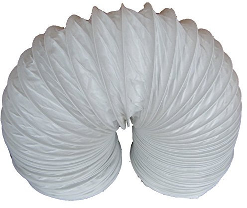 100mm x 10m metre 4 PVC Round Flexible Ducting Tumble Dryer Hose