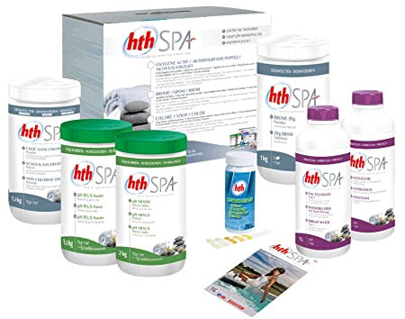 HTH Spa Chimie Starter Kit Brome (5,4 kg + 2L)