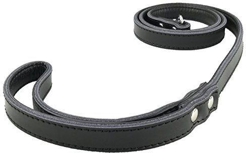 Newtensina Haustiere Leinen Leder weiche Welpen Leine Hundeleine für Hunde - 4 Fuß