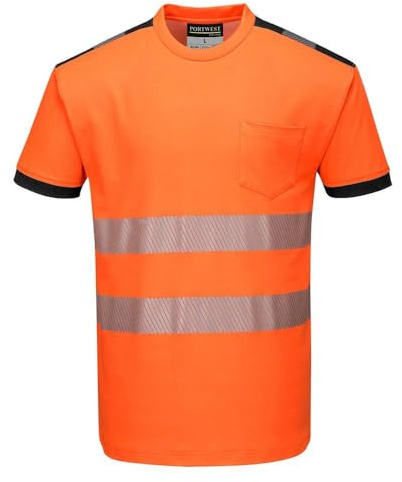 PW3 T-Shirt Manica Corta Hi-Vis