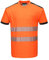 Portwest PW3 Hi-vis T-Shirt, kurzarm, Größe: XL, Farbe: Orange/Schwarz, T181OBRXL