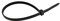 Dekton 100PC Cable Tie Set - 4.8MM X 200MM Black | Heavy Duty Industrial Strength | High Temperature Resistant | Self-Locking Teeth | Ideal for Cables, Piping, Gardening & Wires | Indoor & Outdoor Use