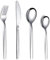 Kyraton Cutlery Set 24 Pieces, Stainless Steel Flatware Set, Silverware Set Strong Anti Rust, Dishwasher Safe, Tableware Set Serving 6 People.