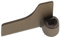 vhbw Knethaken kompatibel mit Panasonic SD-ZB2502, SD-ZB2502WXE, SD-ZB2512 Brotbackautomat - Rührhaken, 6,7 x 5 cm, Aluminiumlegierung, Grau