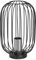 AMARE Vintage Tischlampe, 18,4x29cm Korpus, Schwarz,