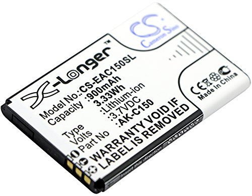 Cameron Sino Akku für Emporia Telme C150, Telme C151, Telme T200 PN:Emporia AK-C150 900mAh / 3.33Wh