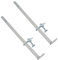 560mm Brick Laying Sliding Profile Clamp Holder Fastener Corner Wall Clamps 2pc