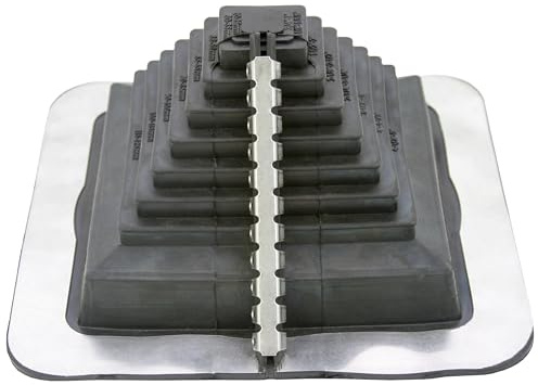 MASTER FLASH Multi-Flash Square Vent Flexible Dachdurchdringung zum Schutz Gegen das Eindringen von Wasser bei Bauteilen wie Rohren Schornsteinen Kanälen und Vieles Mehr Epdm No. 1