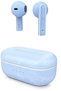 Energy Sistem Senshi Eco - Auriculares True Wireless Stereo con plástico Reciclado (Sensor de proximidad, Voice Assistant, 25h de batería) - Azul