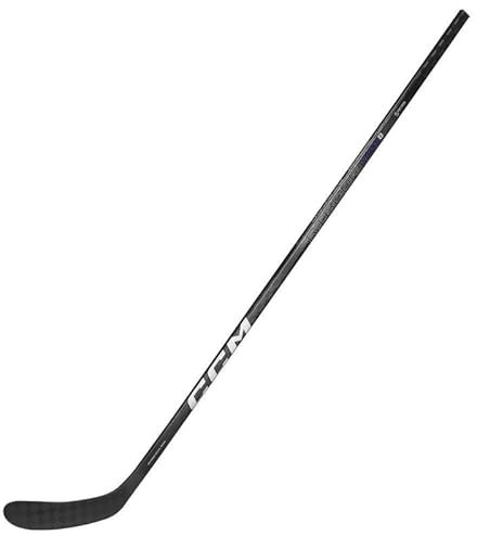 CCM Ribcor Trigger 8 Intermediate Ice Hockey Composite Stick (Flex 65, Grip 28, Linke Seite)