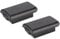 2 Stück Batteriefach Akku Gehäuse Deckel Case Abdeckung Cover für Gamepad Xbox 360 Controller Xbox 360 Wireless Controller passgenau stabil langlebig - schwarz