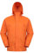 Mountain Warehouse Pakka Mens Waterproof Packable Jacket - IsoDry, Lightweight & Breathable Raincoat with Taped Seams & Packaway Bag - For Spring Summer & Travel Orange M