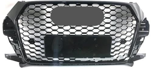 Auto 3D Griglia Anteriore, Per Audi Q3/SQ3 2016 2017 2018 (rimontaggio Per Stile RSQ3), Griglia Radiatore, Rene Anteriore Paraurti Sostituzione Griglia, Accessori per Modifiche Esterne