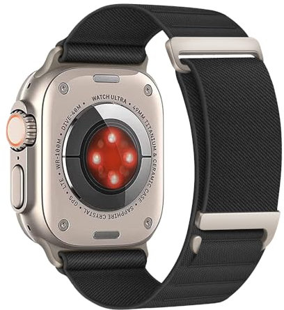 Aizgalxor Alpine Loop Armband Kompatibel mit Apple Watch Ultra 49mm 46mm 45mm 44mm 42mm(Series 3/2/1), Sport Geflochten Ersatzarmbänder Kompatibel für iWatch Ultra 2/Series 10/9/8/7/6/5/4/3/2/1/SE