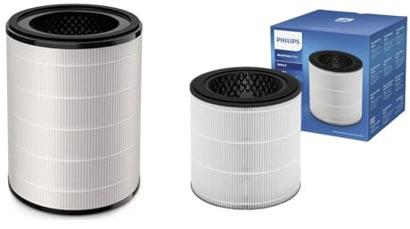 Philips Kombifilter für AC3033/10 und AC3036/10 & FY0293/30 Ersatzfilter für Luftreiniger, kompatibel mit AC0830/10, HEPA(HEPA)