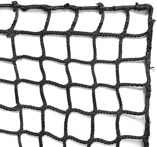 alouweekuky 3mx3m Sicherheitsnetz, Treppe Schutznetz Kinder, Golfnetz Übungsnetz Outdoor Übungszaunnetz Trainingsnetz für Volleyball, Fussball, Baseball, Badminton Sportnetz