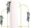 Aolawco Set of 3 Wedding Arch Backdrop Stand 6FT, 5FT, 4FT, Wedding Arch Balloon Arch Stand for Birthday Wedding, Baby Shower Grad Party Garden Floral Arch Decoration Decoration (Patented Design)