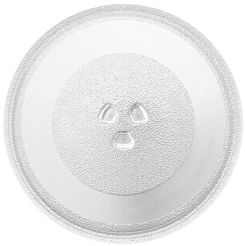 SPARES2GO Universal Microwave Turntable Plate Y Type Glass Dish Tray (11 / 28.4cm / 284mm)