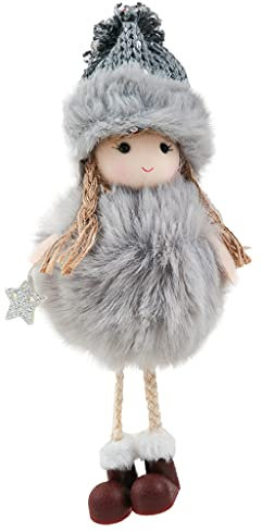 Kingke Weihnachtsbaum Plüsch Ornament Weihnachten Mädchen Ornamente Fee Elch Anhänger Weihnachtsbaum