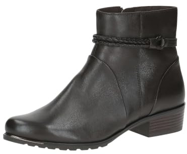 CAPRICE Damen Stiefeletten aus Leder Kleiner Absatz