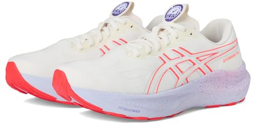 ASICS Women's GT-2000 14 Running Shoes, Cream/Edo Purple, 9 UK