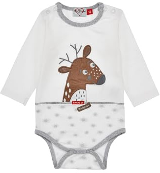 Bondi Body langarm ´Hirsch´, offwhite 68 Bergliebe Artikel-Nr.94004