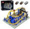Mould King 11020 Technik Achterbahn Baustein, 1707 Teile Kreative Roller Coasters Set, MOC Vergnügungspark Looping-Achterbahn Modellbausteine Klemmbausteine Bauset