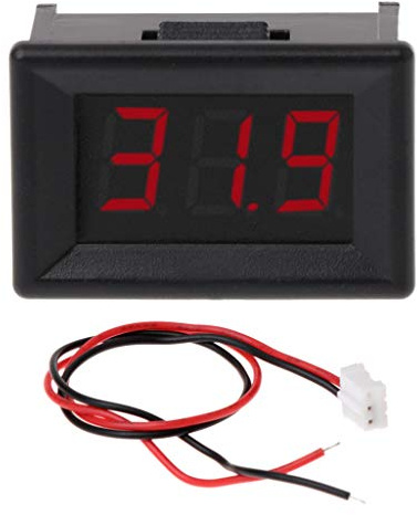 Acid Lithium-Battery Capacity Car Motorbike 2.4V-30V Voltmeter Tester Meter Tool Usb Car
