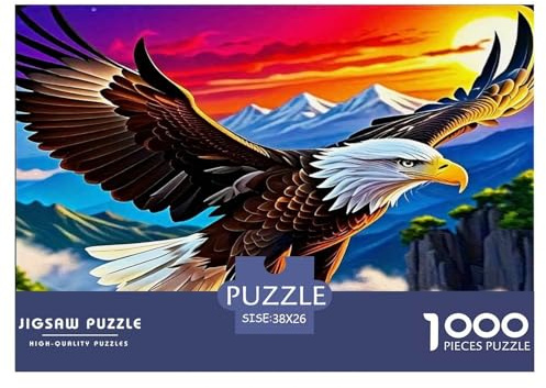 Eagle Puzzles 1000 Teile Schwer Lernspiel Creative Design Herausforderung Für Erwachsene Und Kinder 38x26cm/1000pcs