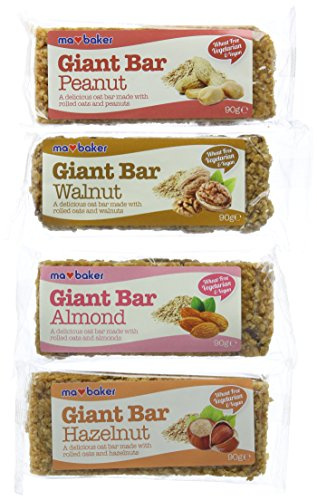 Ma Baker Giant Bar Mixed Nut 90 g (Pack of 20)