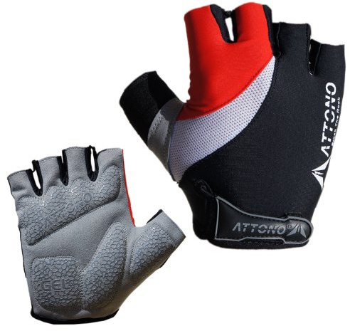 ATTONO Fahrradhandschuhe Gel Fahrrad Bike Rad Handschuhe