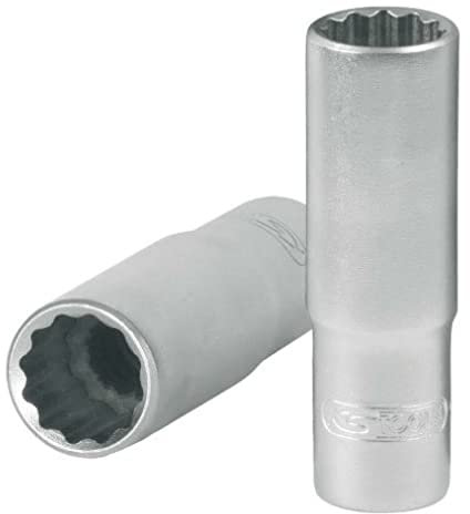 KS Tools 911.1590-E Douille pour bougie 12 pans 1/2' - 14 mm - sur support