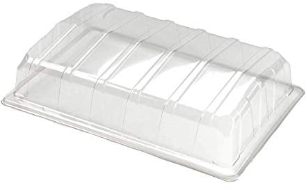 Nutley's Full-Size Heavy Duty Transparent Durable Plastic Propagator Lids for Seed Tray - (Pack of 10), British Made