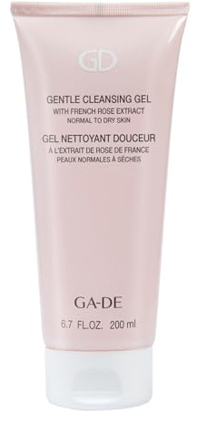 GA-DE Gentle Cleansing Gel - Normal to Dry Skin - Nourishing Fresh Cleansing Gel with French Rose, Purple Orchid, and Vitamin E - 6.7 oz