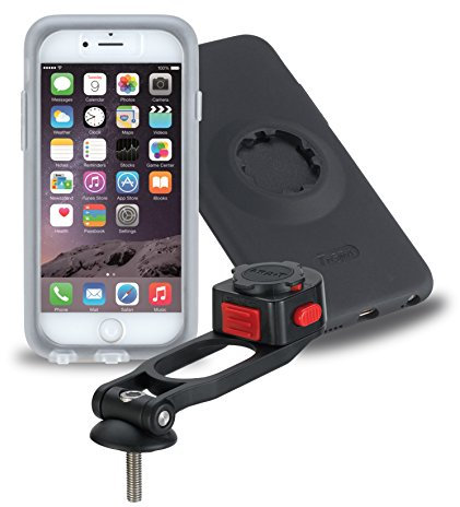 Tigra Sport MountCase 2 Bike Kit Pro Smart Hülle mit RainGuard Wasserschutz und Fahrradhalterung im Set für iPhone 6 Plus/6s Plus (Kompatibel mit MTB und Roadbike)