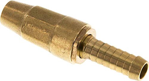 Schlauchspritze, 13 (1/2) mm Schlauch Größe:1/2 Düsendurchmesser:5,3mm DN:9mm Länge L ca.:90mm