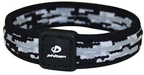 Phiten Armband Digital Camo Armband Titan, Damen, Night, 7.5-Inch