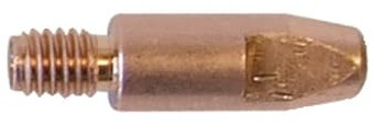 Kontaktrohr - Ø 0,8 mm - M6 - für MIG-Brenner 150/250 A / 300 A (wassergekühlt) - Alu - 10 Stück